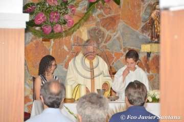 La Breña procesiona a sus patronos con la polémica de la gala Drag Queen aún latente (Foto Francisco Javier Santana)